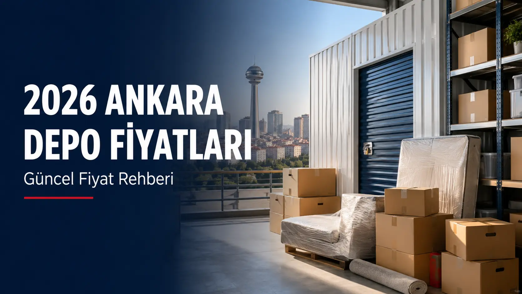 Ankara eşya depolama fiyatları 2026